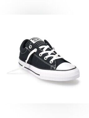 Converse Chuck Taylor All Star Street Low Sneakers Black White 4.5